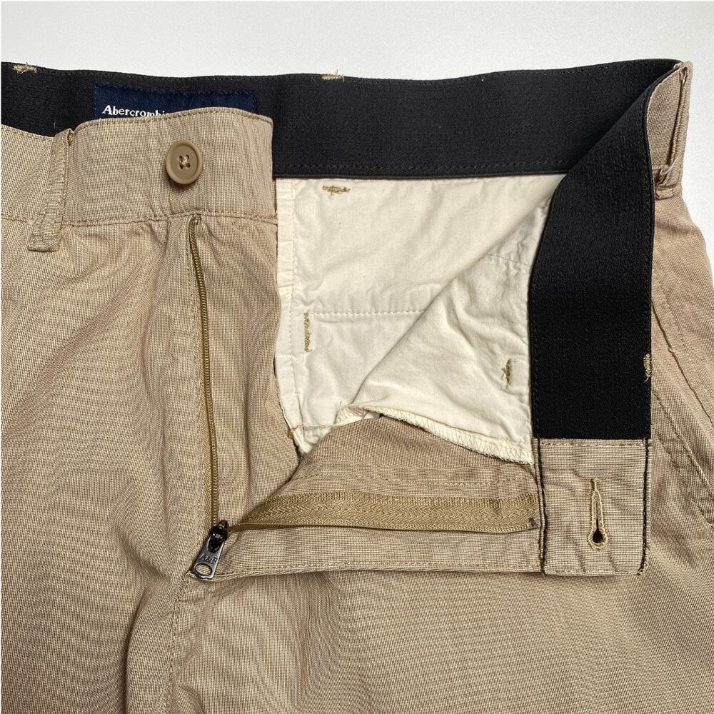 Abercrombie Khaki Shorts Bundle 33 All Day Chino Preppy (2 Pair) - Picture 8 of 12